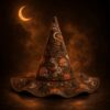 Cincinnati Bengals Halloween Quilted Witch Hat