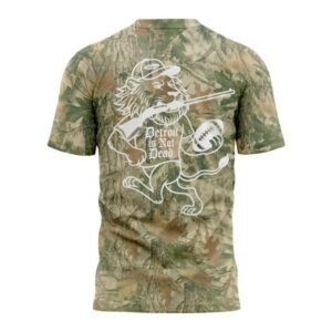 Coach Dan Campbell Detroit Hunting Club Realtree T-Shirt 2