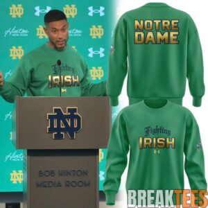 Coach Marcus Freeman Notre Dame Football Special 2026 Sweatshirt