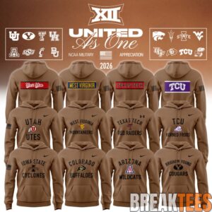 College Football All Teams x Military Appreciation 2026 Limited Edition Hoodie 2