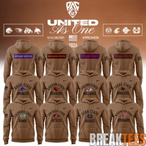 College Football All Teams x Military Appreciation 2026 Limited Edition Hoodie 3