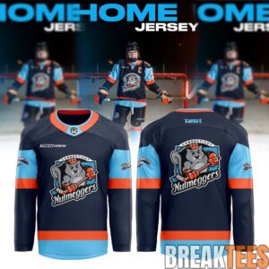 Connecticut Nutmeggers Special New 2026 Hockey Jersey – Home
