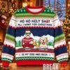 Banana Man Cycling Ugly Christmas Sweater