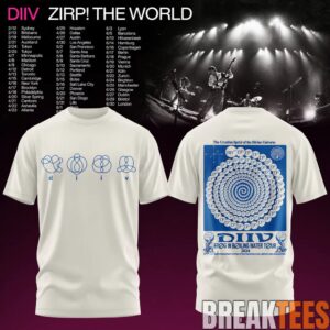 DIIV Australia Tour Special T-Shirt 2 DIIV Australia Tour Special T-Shirt 2