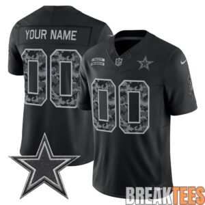 Dallas Cowboys 2026 Salute to Service Limited Custom Football Jersey