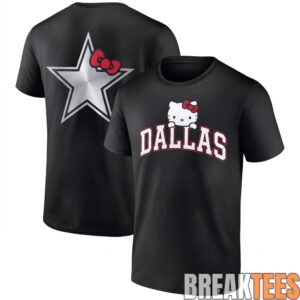 Dallas Cowboys x Hello Kitty 2026 Collection T-Shirt 4