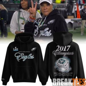 Dawn Staley Rocks the Philadelphia Eagles 2017 Champions Hoodie