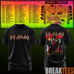 Def Leppard & Goo Goo Dolls Tour 2027 T-Shirt 1