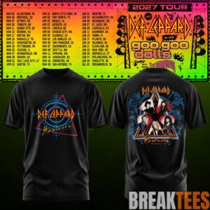 Def Leppard & Goo Goo Dolls Tour 2027 T-Shirt 2