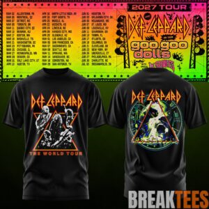 Def Leppard & Goo Goo Dolls Tour 2027 T-Shirt 3