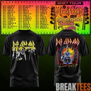 Def Leppard & Goo Goo Dolls Tour 2027 T-Shirt 5