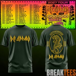 Def Leppard & Goo Goo Dolls Tour 2027 T-Shirt 6