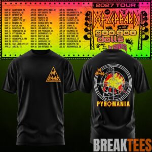 Def Leppard & Goo Goo Dolls Tour 2027 T-Shirt 9