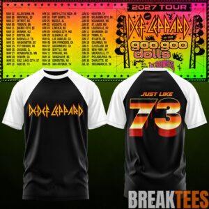 Def Leppard & Goo Goo Dolls Tour 2027 T-Shirt 10