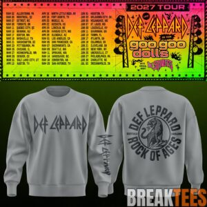 Def Leppard & Goo Goo Dolls Tour 2027 Sweatshirt