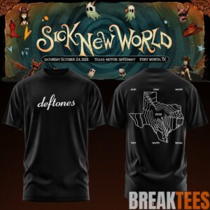 Deftones - Sick New World Texas 2026 T-Shirt 1