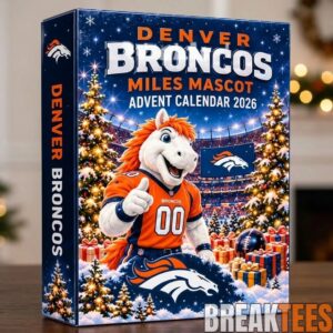 Denver Broncos Miles Mascot 2026 Advent Calendar 1 Denver Broncos Miles Mascot 2026 Advent Calendar 1