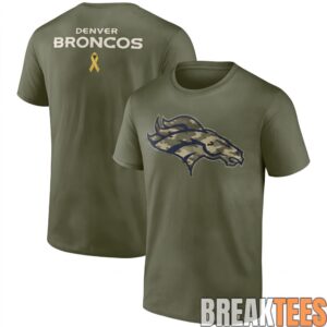 Denver Broncos x Salute To Service 2026 Collection T-Shirt