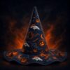 Detroit Lions Halloween Quilted Witch Hat