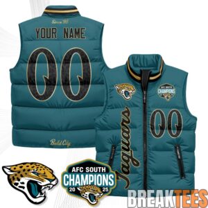Detroit Lions 2026 Rivalries Custom Puffer Vest 2