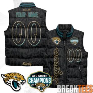 Detroit Lions 2026 Rivalries Custom Puffer Vest 4