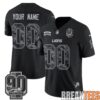Denver Broncos Throwback Split Custom Football Jersey