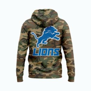Detroit Lions Camo Limited Edition Hoodie 2