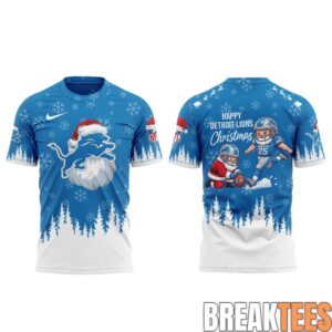 Detroit Lions Christmas 2026 T-Shirt 1
