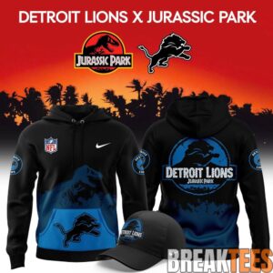 Detroit Lions Jurassic Park Hoodie