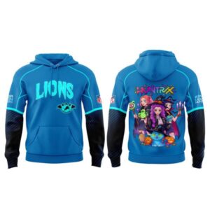 Detroit Lions K-Pop Demon Hunters x Halloween Hoodie 1