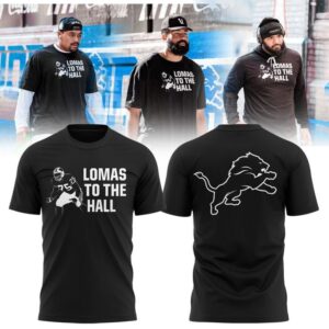 Detroit Lions Lomas to the Hall” T-Shirt