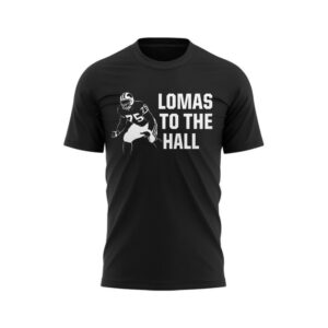 Detroit Lions Lomas to the Hall” T-Shirt 1