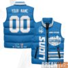 Detroit Lions 2026 Rivalries Custom Puffer Vest