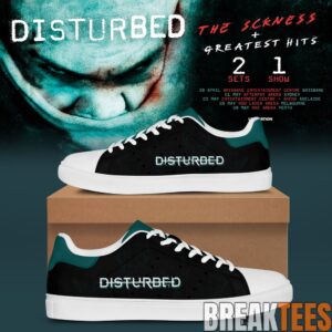 Disturbed The Sickness Tour Merch Stan Smith Shoes