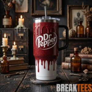 Dr Pepper 141st Anniversary 1885-2026 40oz Tumbler with Handle