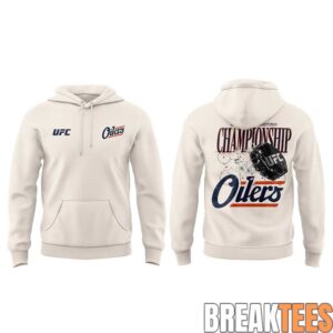 Edmonton Oilers x UFC Canada Special Collab Hoodie 1