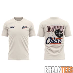 Edmonton Oilers x UFC Canada Special Collab T-Shirt 1