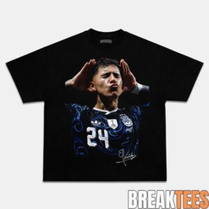 Enzo Fernandez Cupping His Ears Celebration Shirt