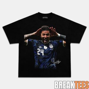 Enzo Fernandez Cupping His Ears Celebration Shirt 1