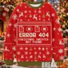 Dungeons And Dragons Dice Game Christmas Ugly Sweater