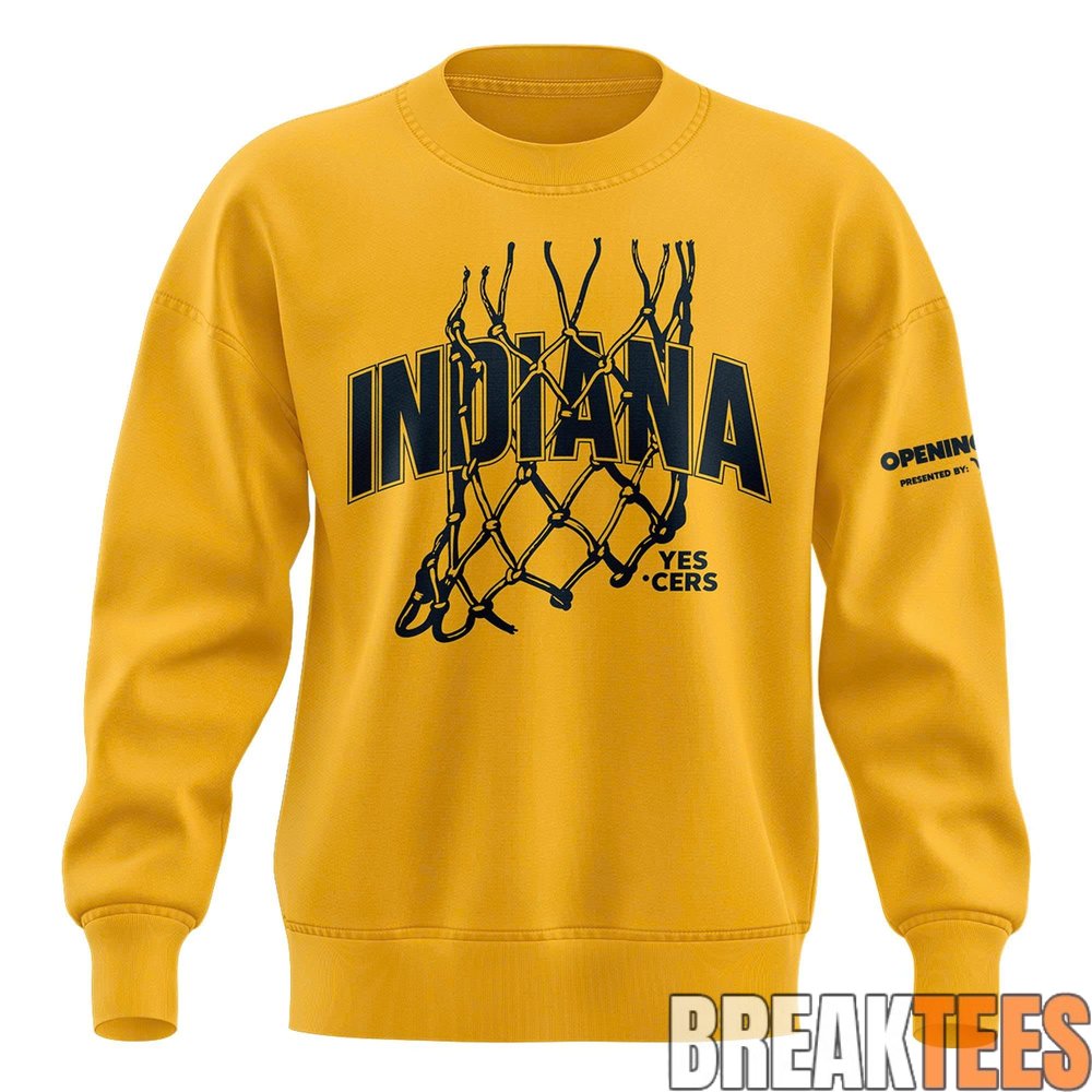 Exclusives Sweatshirt Opening Night of Indiana Pacers Exclusives Sweatshirt Opening Night of Indiana Pacers