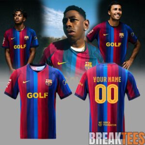 FC Barcelona x GOLF WANG x Tyler, The Creator Jersey Custom