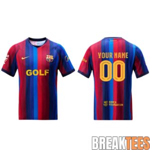 FC Barcelona x GOLF WANG x Tyler, The Creator Jersey Custom 1