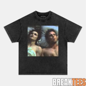 Fight Club Marla Singer and Tyler Durden Lying Down T-Shirt