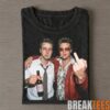 Fight Club Marla Singer and Tyler Durden Lying Down T-Shirt