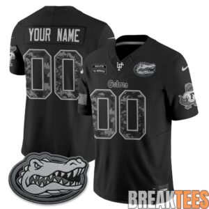 Florida Gators 2026 Salute to Service Custom Football Jersey
