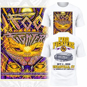 Foo Fighters Mohegan Sun Arena Uncasville CT 2026 T-Shirt 1