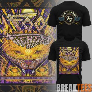 Foo Fighters Mohegan Sun Arena Uncasville CT 2026 T-Shirt 3