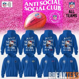 Football All Teams x ASSC Hello Kitty Special Hoodie 1