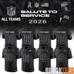 Football All Teams x Salute To Service 2026 Custom Jersey 1